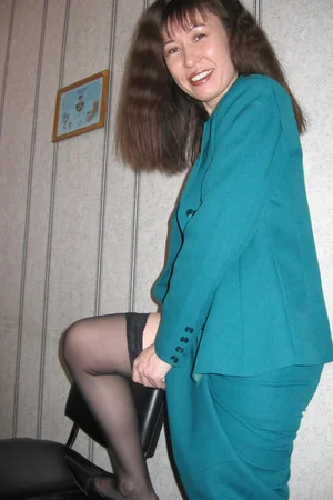 Undressing at Work to Lingerie — photo 11