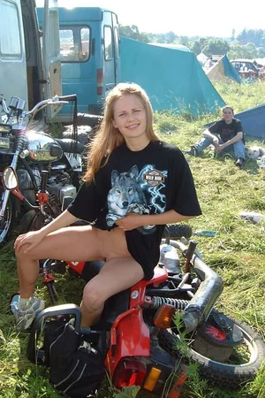Nudist at Biker Festival — photo 25