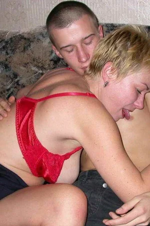 Woman Welcomes Another Young Lover — photo 9