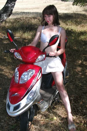 Flat-Chested Girl Takes it Anal — photo 25