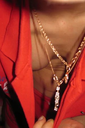 Modest Brunette Reveals Her Tits — photo 24