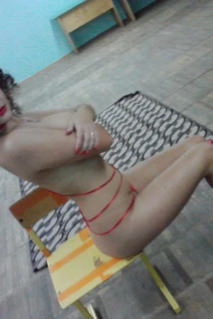 Curly-Haired Babe With Big Boobs — photo 21