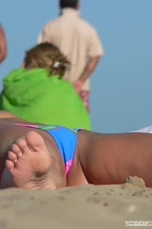 Girls Topless on Beach — photo 120