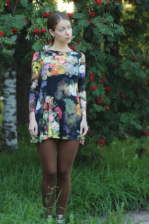 Clothed Slender Secretary — photo 36