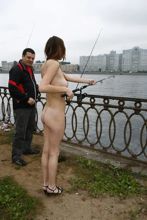 Uninhibited Skinny Nudist