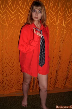 Erotic photo collection of a redhead Russian wife — photo 29