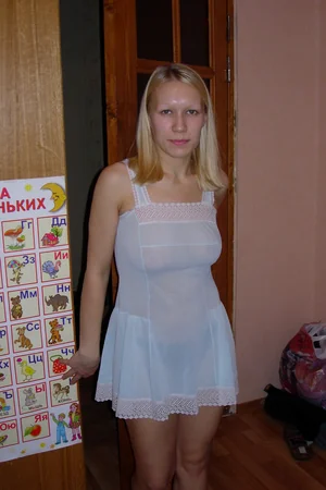 Skinny Russian Wife Shows Husband Pink Pussy Before Fucking — photo 83
