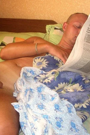 Nudist Couple Flashes Hard Dick and Saggy Tits on Beach — photo 30
