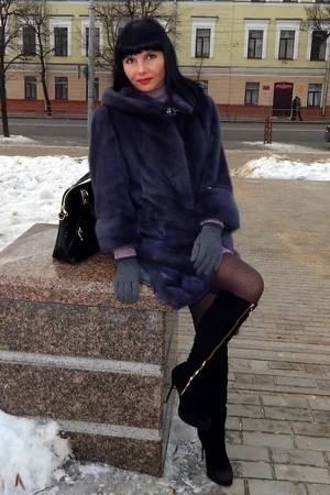 Photos of Attractive Russian Brunette Dressed — photo 2