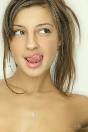 Playful Girl Caresses Pussy and Ass in Photoshoot — photo 37