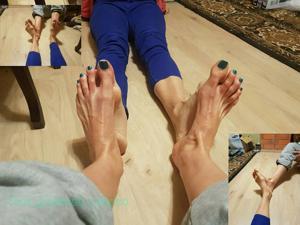 Длинные пальцы ног воллейболистки - фото #29