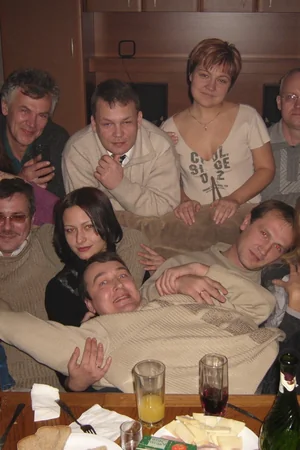 Swingers Relax in Sauna — photo 12