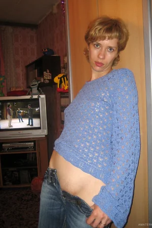 Flat-Chested Babe with Tight Holes — photo 19