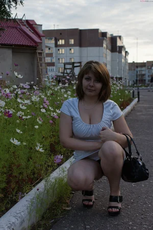Busty Russian Naked At Home And In Stairwell — photo 25