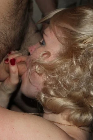 Blonde and Husband Seek Couple for Hookups — photo 16