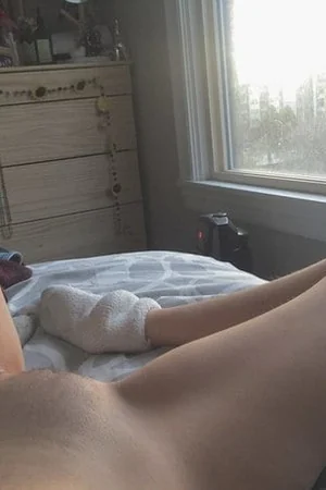 Pretty Brunette Flashes Boobs After Shower — photo 17